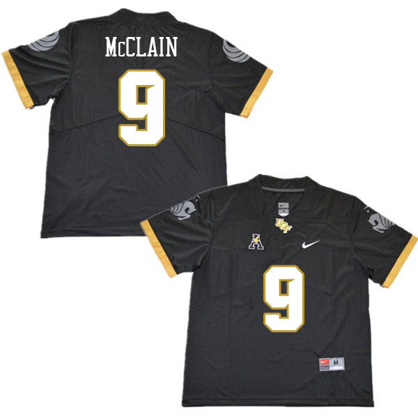 Youth #9 Timmy McClain UCF Knights College Football Jerseys Stitched Sale-Black